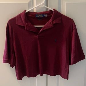 🌼3/$25🌼 RALPH LAUREN cropped polo tee